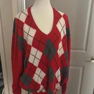 Ping Vintage Argyle Sweater